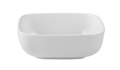 white bowl isolated on transparent png