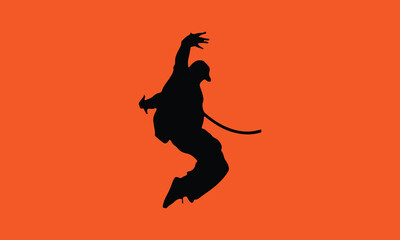 silhouette design Hip hop dance Hip hop music Street dance, other, Fictional characters, men,