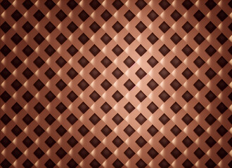 Abstract brown background with vintage pattern.