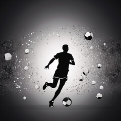 Modern Sport Background, made with an generative AI