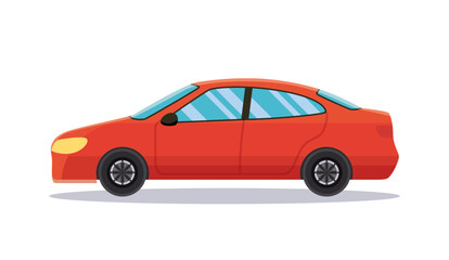 Obraz na płótnie Canvas car vehicles transport vector illustration 