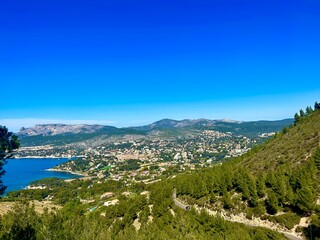 Photoraphy 17 April 2023 - the view from a small town in France called Cassis and it is a beautiful city full of nature.