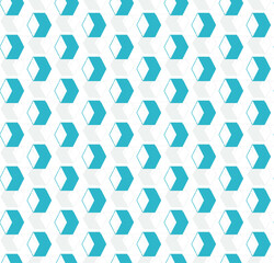 seamless geometric background with box 