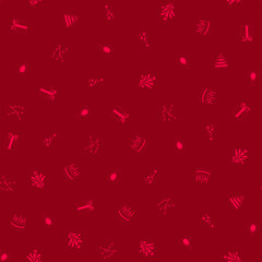 Happy Birthday Seamless Pattern Background