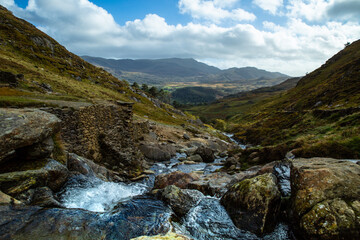 river in the mountains