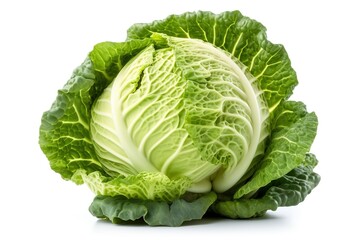 Fototapeta premium cabbage isolated on white background