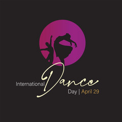 April 29 known as International Dance Day | Web Vector Banner of International Dance Day
