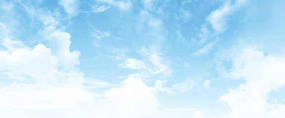 Cloudy blue sky abstract background. Clear blue sky with cloud background