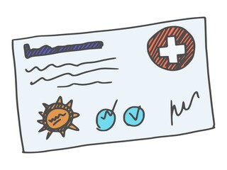 form medical document hospital. new picture stock