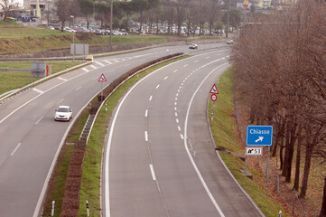 Autostrada A2 Svizzera verso l'Italia