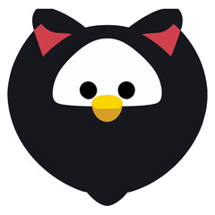 Floral Mandala Pattern Vector Black and White Design