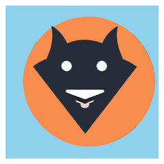 Floral Mandala Pattern Vector Black and White Design