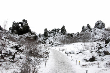 Dimmuborgir, Islanda