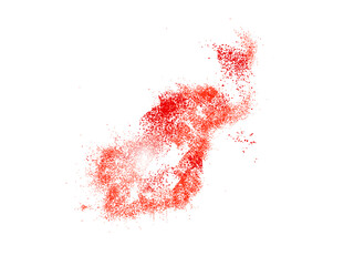 Vector Nude rose brush strokes with golden sparkles pattern, luxury outline decoration. Pastel pink delicate decoration background