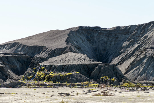 Jagersfontein tailings dam which collapsed and damaged parts of town