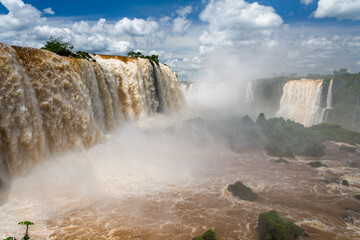 Wasserfall Floriano, Iguazu Wasserfälle, Iguazu Nationalpark, Brasilien, Südamerika