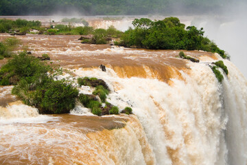 Wasserfall Floriano, Iguazu Wasserfälle, Iguazu Nationalpark, Brasilien, Südamerika