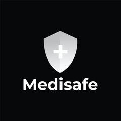 Medi safe modern logo design