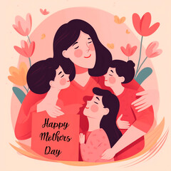 Mothers Day Card, Created with generative AI