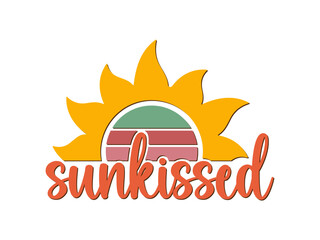 Summer mom groovy design