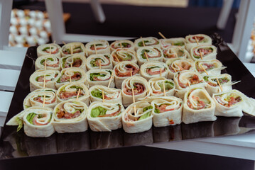 plateau de wrap - traiteur