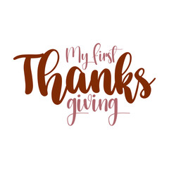 My First Thanks Giving