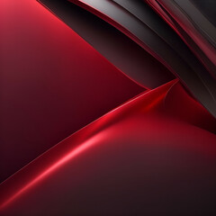 Obraz premium abstract red background - black and red background - abstract background - Generative AI