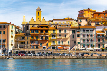 Porto Santo Stefano, Monte Argentario, Tuscany, Italy, beautiful buildings, city generic architecture