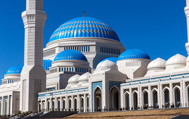 Mosque Hazrat Sultan in n the capital Astana. Republic of Kazakhstan