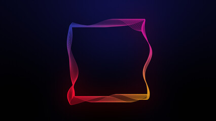 Colorful gradient abstract square pattern modern background. Gradient typography background.