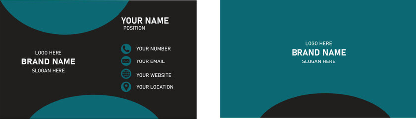 Obraz premium MODERN,BUSINESS CARD,CREATIVE AND CLEAN BUSINESS CARD,TEMPLATE,VECTOR,ILLUSTRATION,MODERN GEOMETRIC,NAME CARD,CLEAN TEMPLATE,VECTOR DESIGN