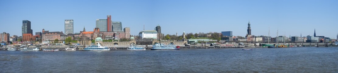 Panorama von Hamburg