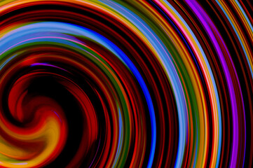 Vivid multicolor whirlpool abstract background