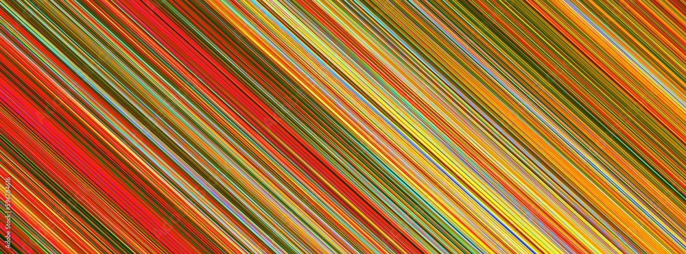 Poster multicolor horizontal lines pattern background