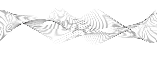 Abstract wave curve lines background. Abstract frequency sound wave lines and technology curve lines background. Abstract business wave curve lines background.