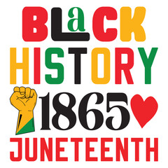 Black History 1865 Juneteenth