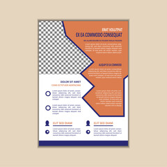 Corporate Business Flyer design template