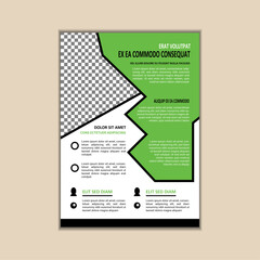 Corporate Business Flyer design template