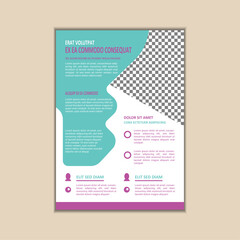 Corporate Business Flyer design template