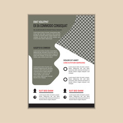Corporate Business Flyer design template