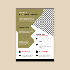 Corporate Business Flyer design template