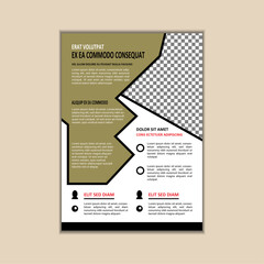 Corporate Business Flyer design template