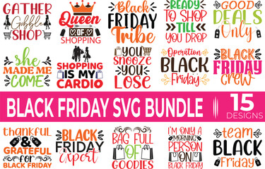 Black Friday SVG Bundle