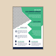 Corporate Business Flyer design template