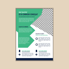 Corporate Business Flyer design template