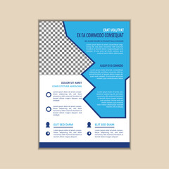 Corporate Business Flyer design template