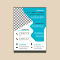 Corporate Business Flyer design template