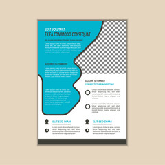 Corporate Business Flyer design template