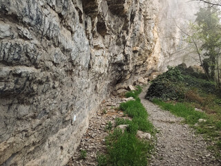 path in the mountains