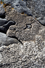 Abstract serie - rocks in Tory - Aberdeen - Scotland - UK © Collpicto